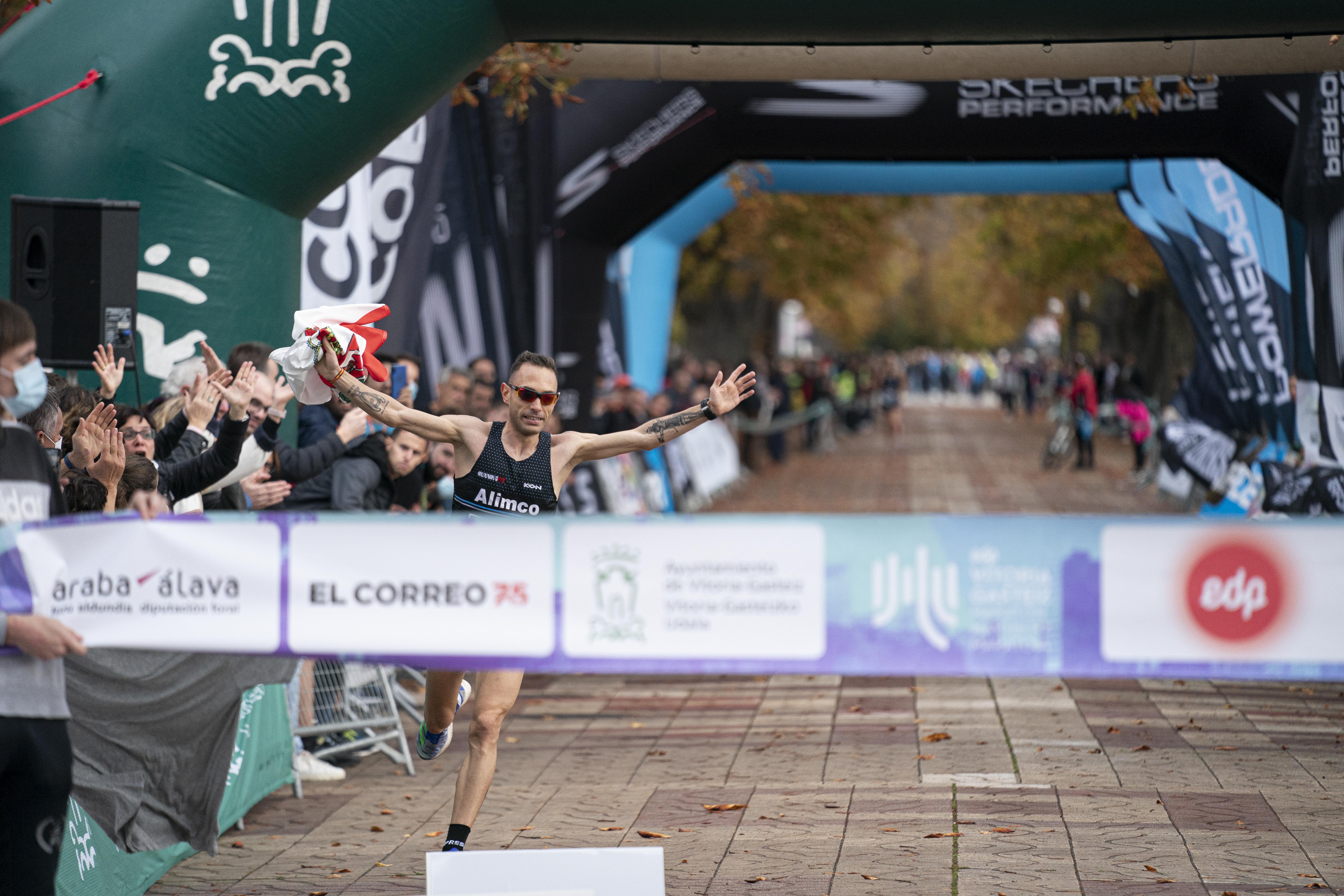 Magníficas imágenes del EDP Vitoria-Gasteiz Maratón Martín Fiz 2021