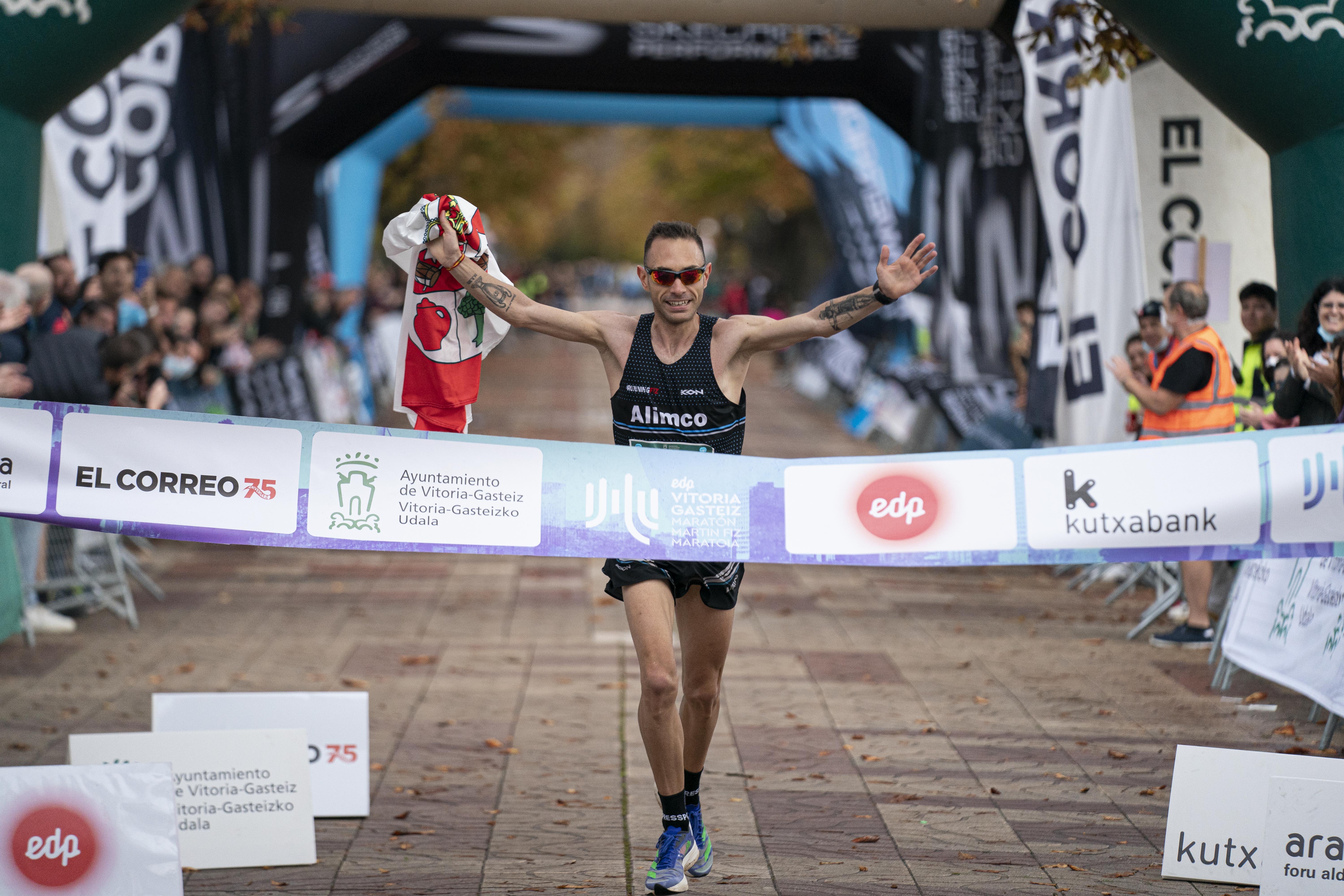 Magníficas imágenes del EDP Vitoria-Gasteiz Maratón Martín Fiz 2021