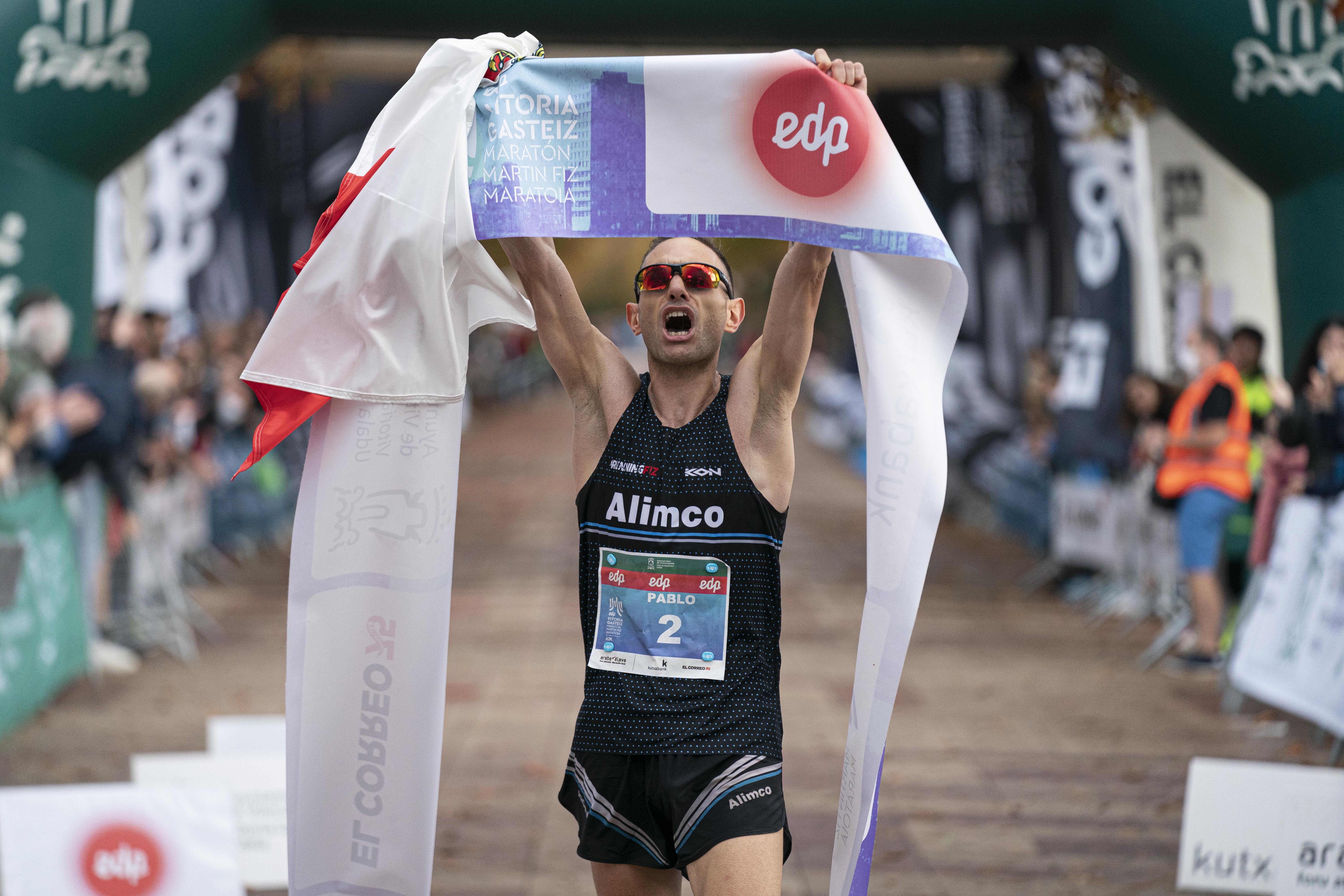 Magníficas imágenes del EDP Vitoria-Gasteiz Maratón Martín Fiz 2021