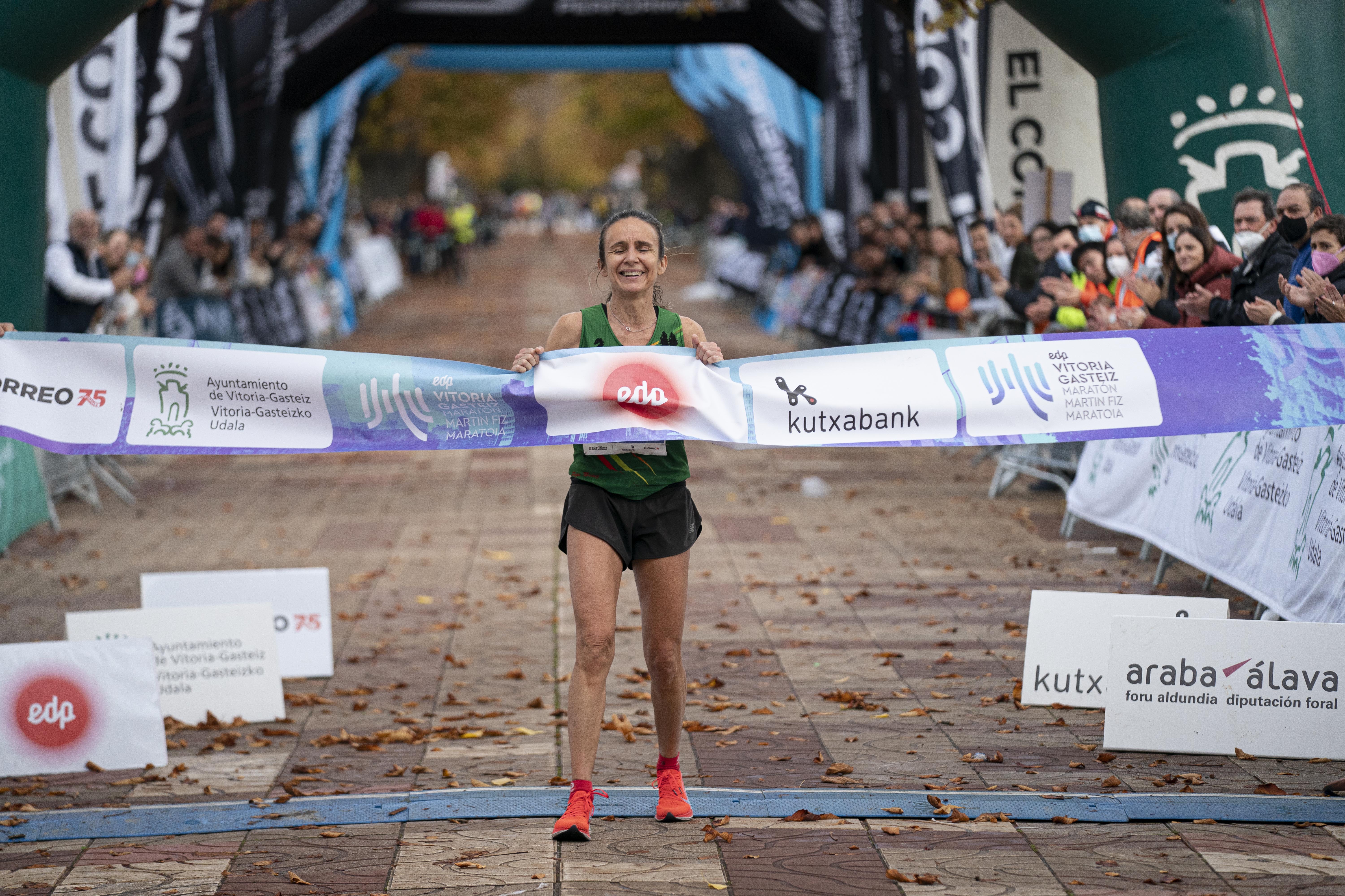 Magníficas imágenes del EDP Vitoria-Gasteiz Maratón Martín Fiz 2021