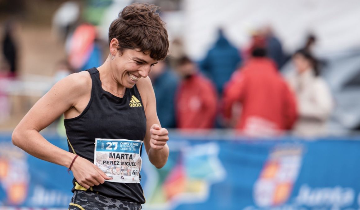 Marta Pérez, que intentará la mejor marca española de 5K, en el último Cross de Soria. SPORTMEDIA.
