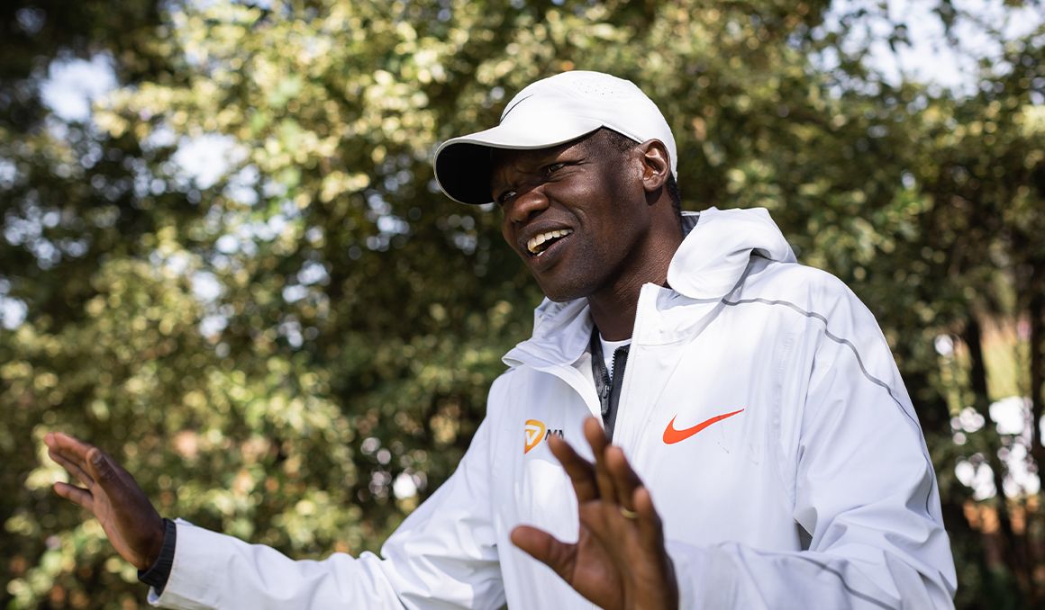 Patrick Sang fue campeón olímpico de 3000 metros obstáculos en Barcelona 92 y entrena a Eliud Kipchoge desde que el plusmarquista mundial de maratón era un adolescente. NN RUNNING TEAM.