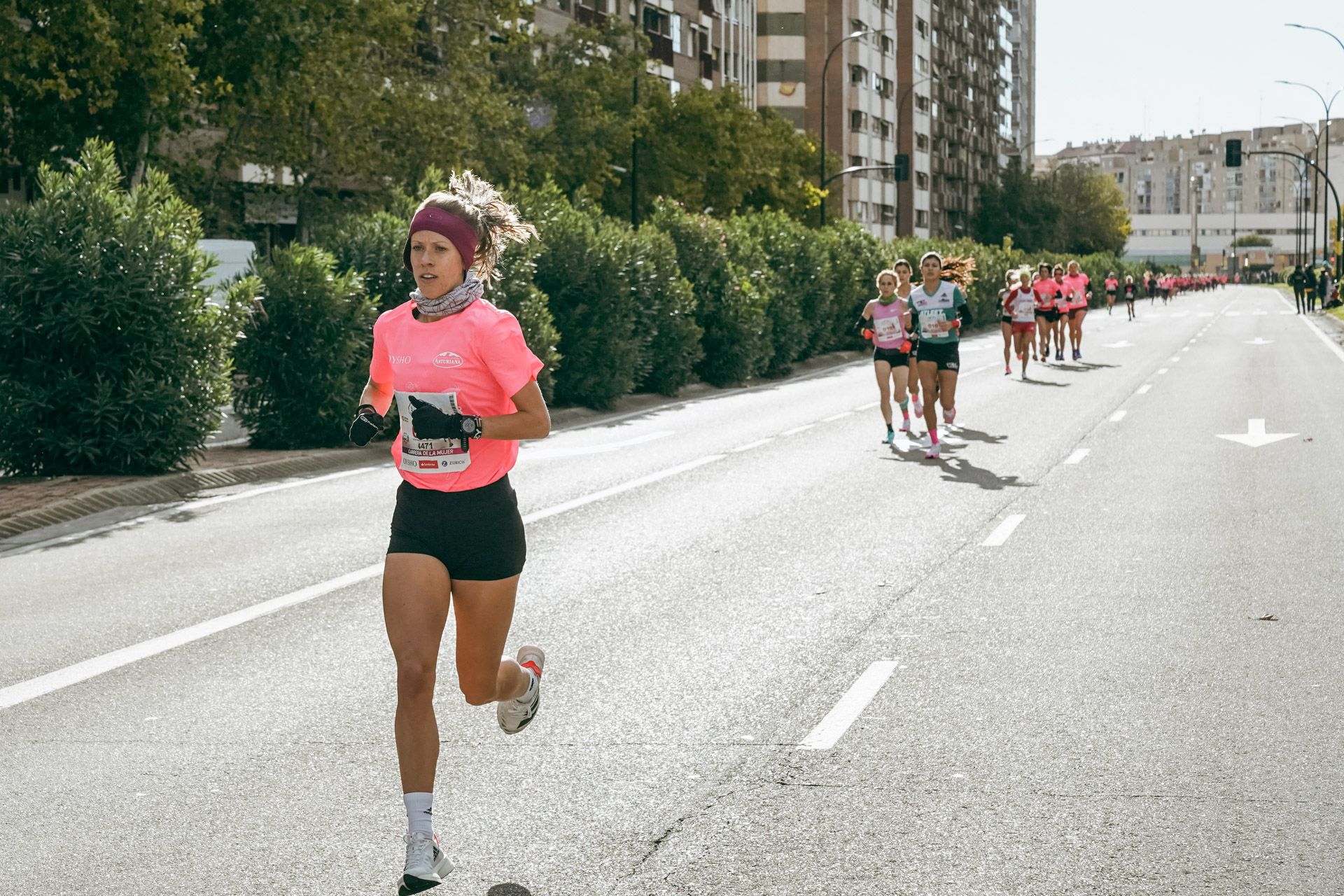 Las mejores fotos de la Carrera de la Mujer Central Lechera Asturiana Zaragoza 2021 (CARRERA)