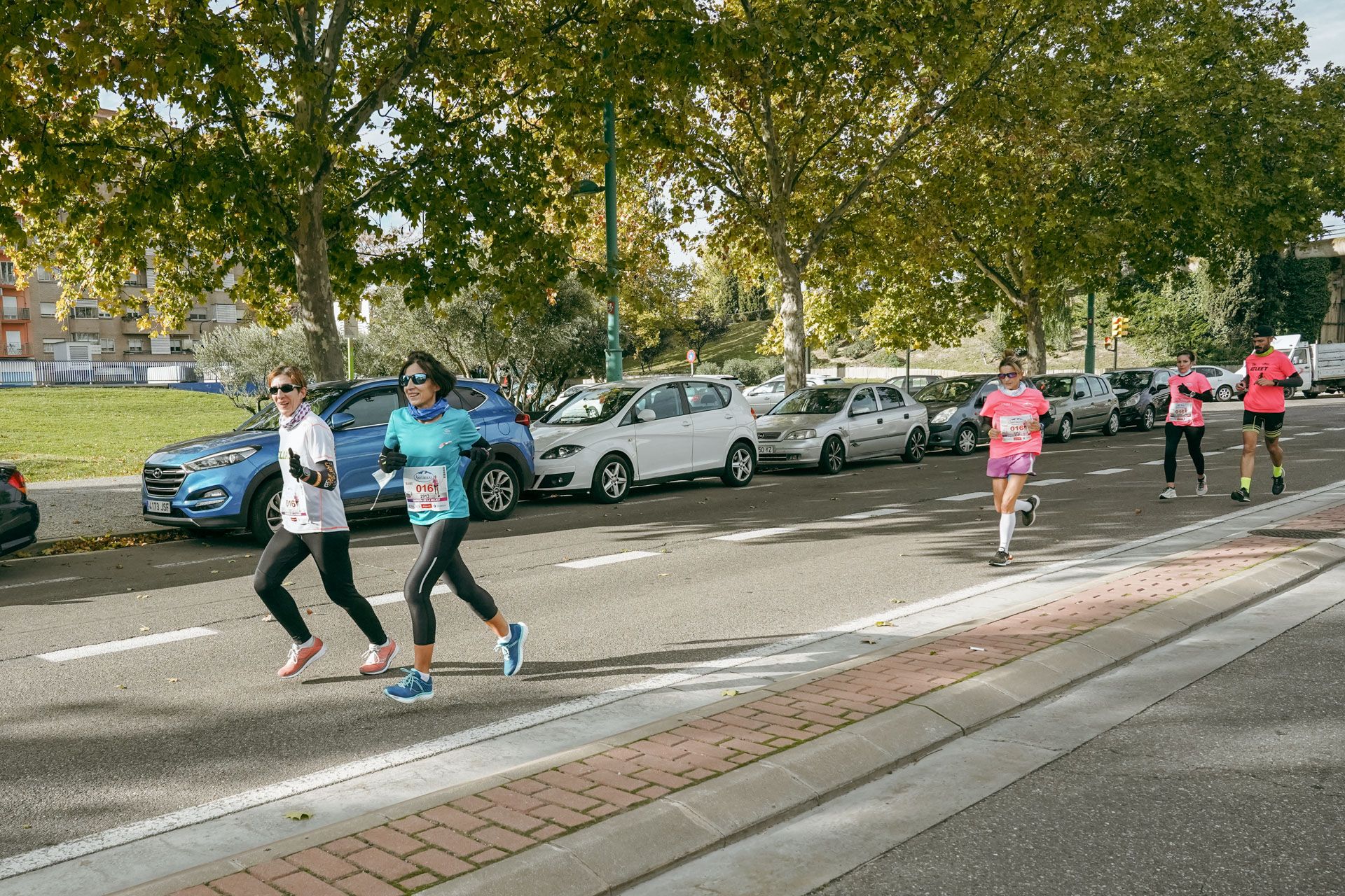 Las mejores fotos de la Carrera de la Mujer Central Lechera Asturiana Zaragoza 2021 (CARRERA)
