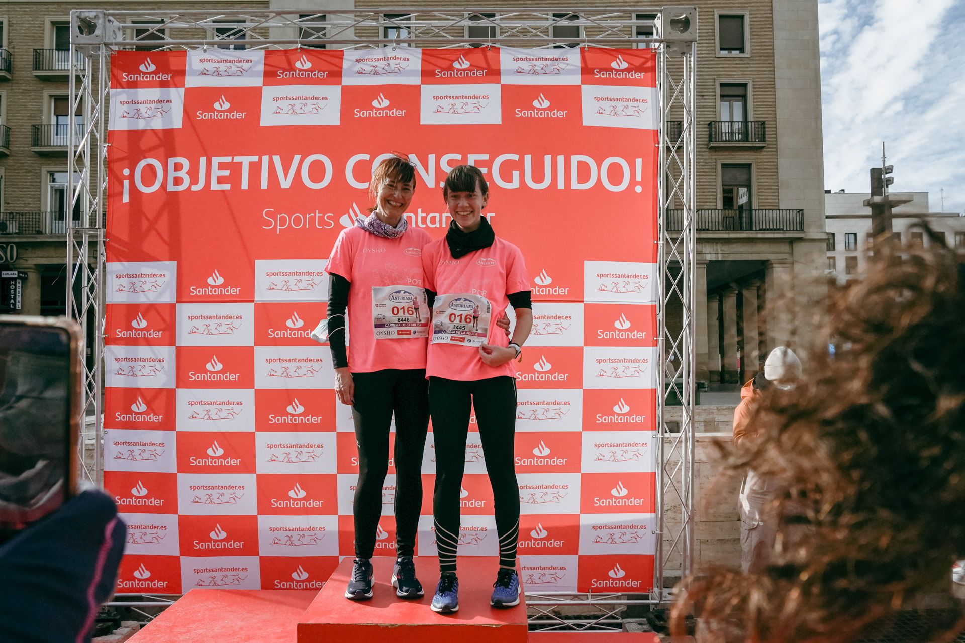 Las mejores fotos de la Carrera de la Mujer Central Lechera Asturiana Zaragoza 2021 (AMBIENTE DE META)