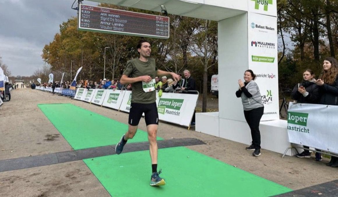 Tom Dumoulin en el 10K de Maastrich en el que ha logrado una marca fantástica.