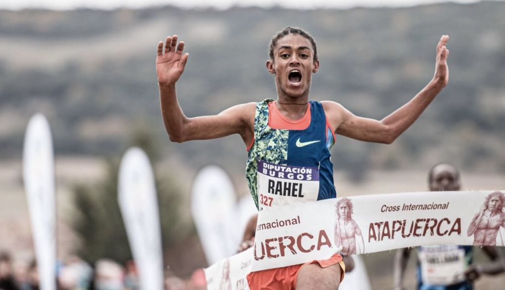 Rahel Ghebreneyohannes, ganadora del Cross de Atapuerca 2021. SPORTMEDIA.