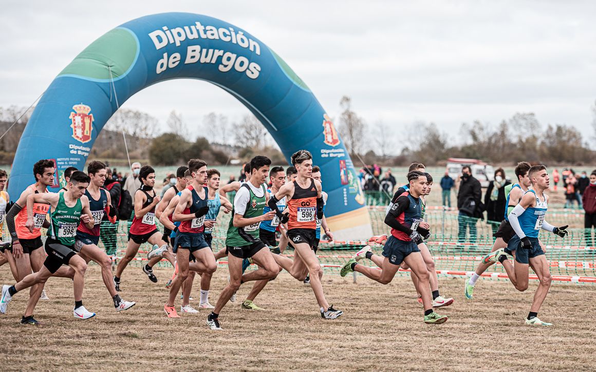 Una imagen en de la categoría Sub 20 masculina del Cross de Atapuerca.