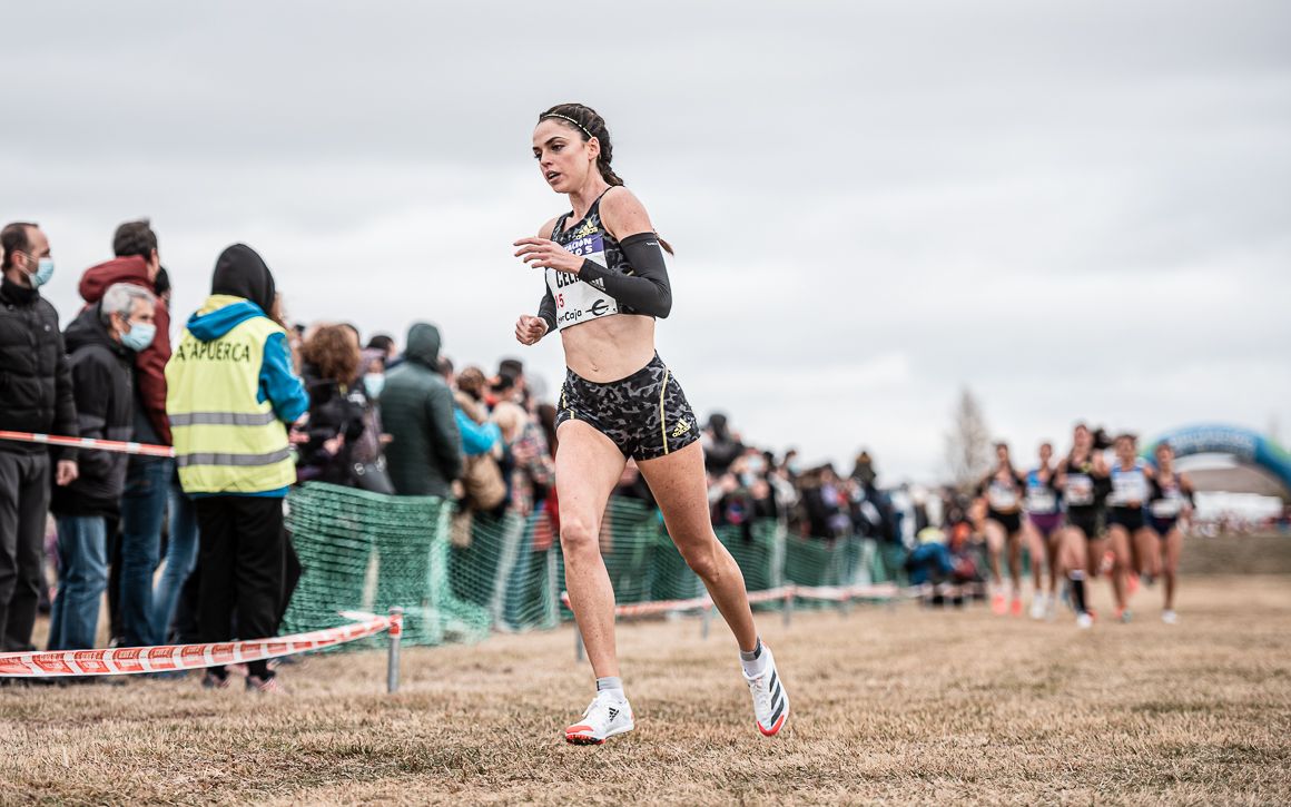 Celia Antón fue la seguna mejor española en el Cross de Atapuerca 2021.