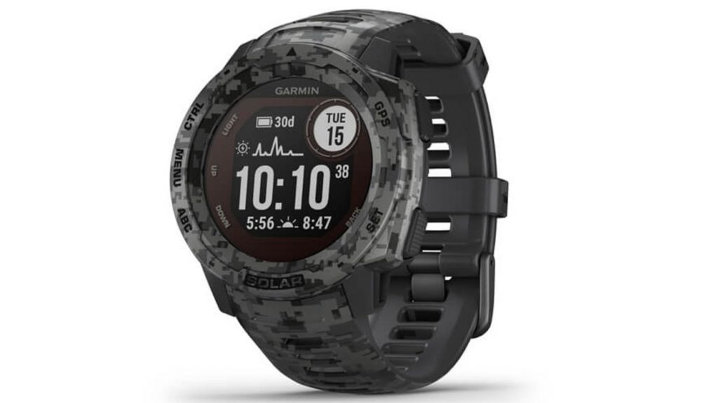 garmin instinct solar camo