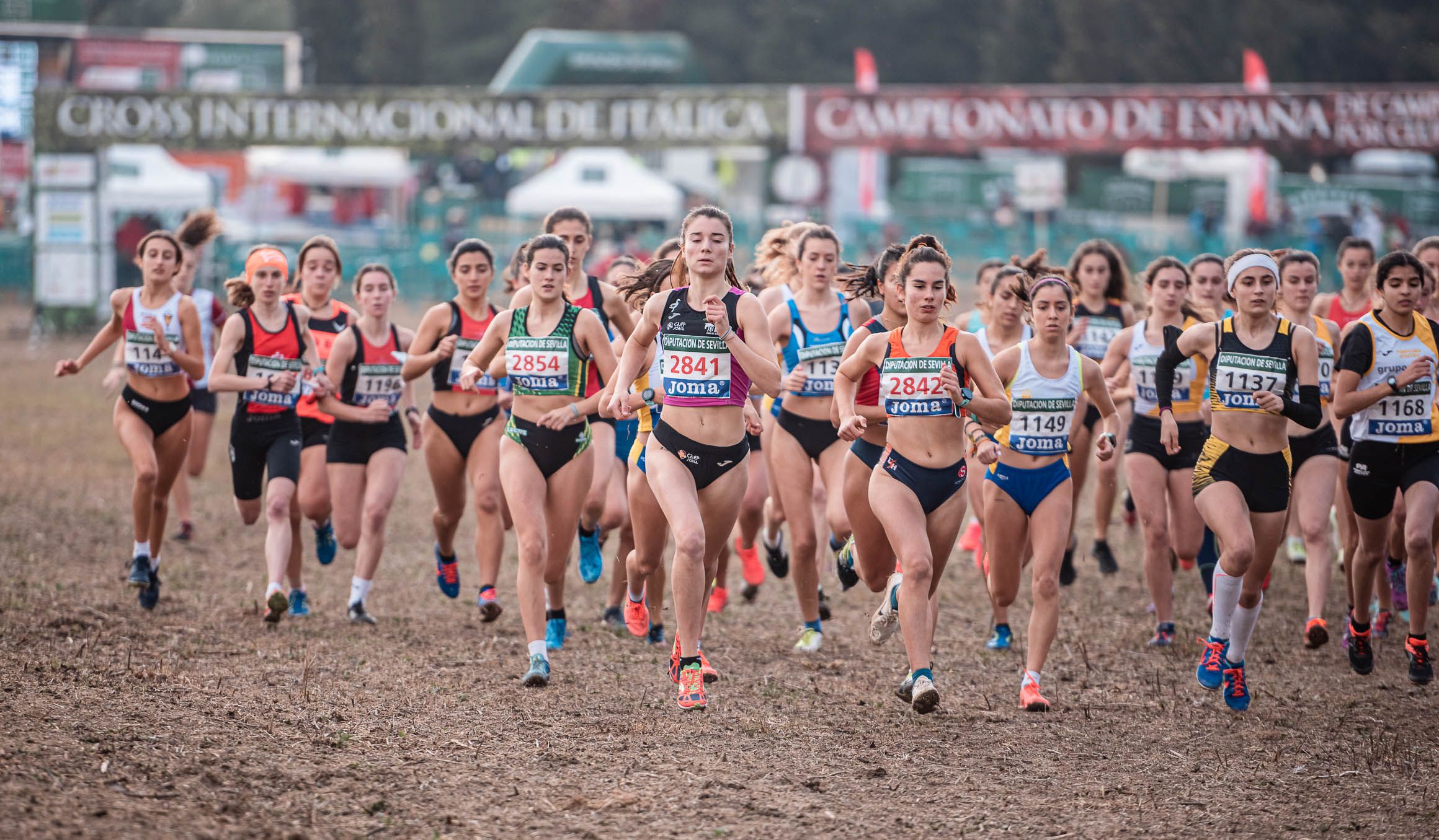 Las mejores imágenes del Cross Internacional de Itálica.