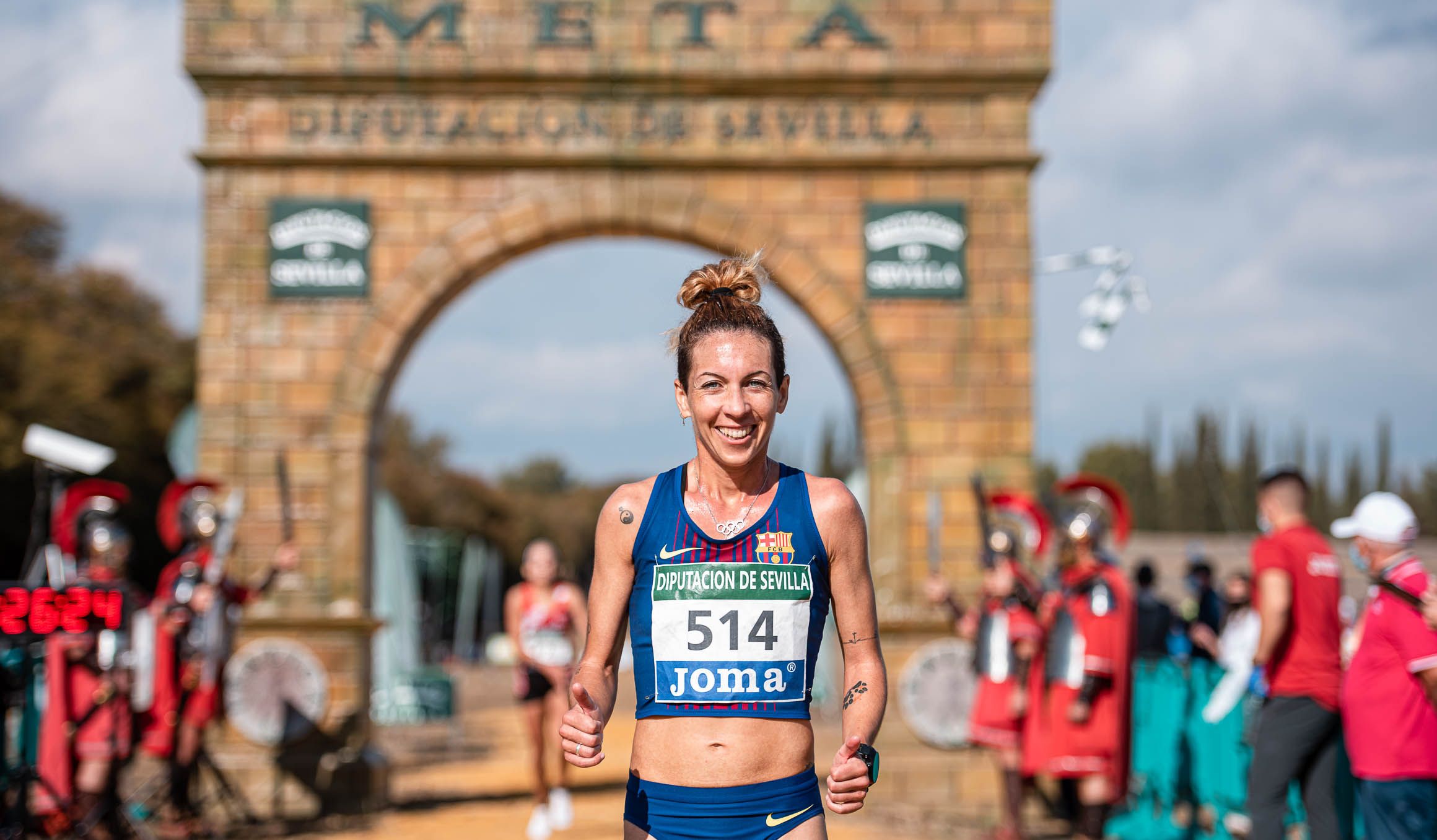 Las mejores imágenes del Cross Internacional de Itálica.