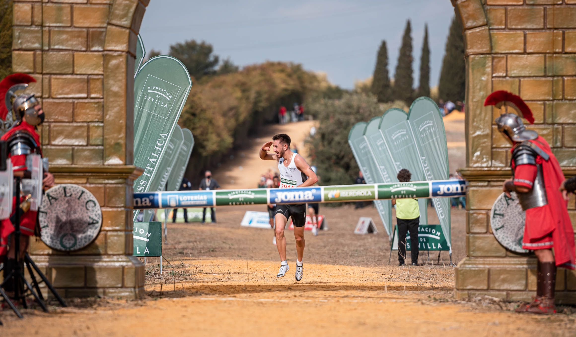Las mejores imágenes del Cross Internacional de Itálica.
