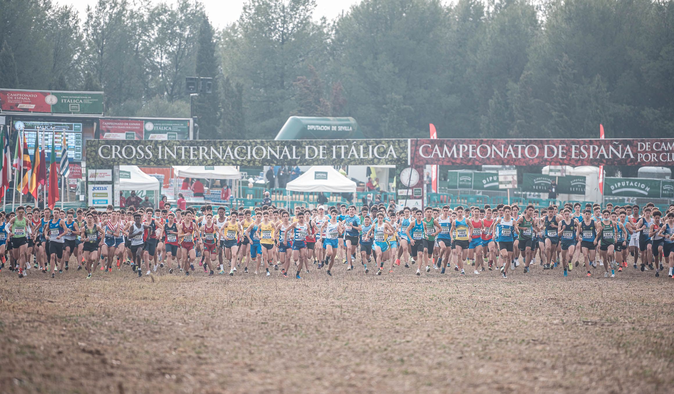 Las mejores imágenes del Cross Internacional de Itálica.