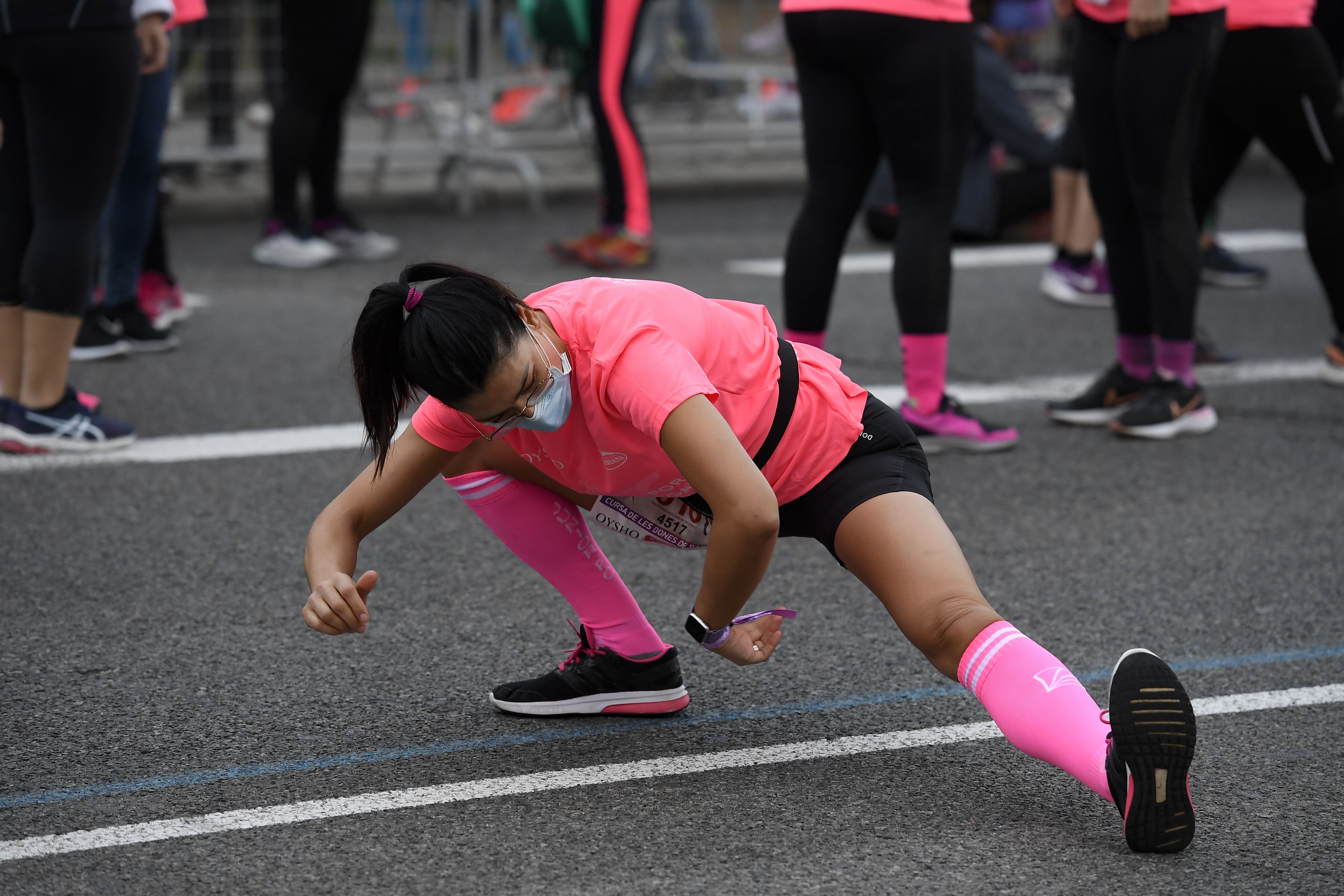 Las mejores fotos de la Carrera de la Mujer Central Lechera Asturiana Barcelona 2021 (SALIDA / GALERÍA 1)