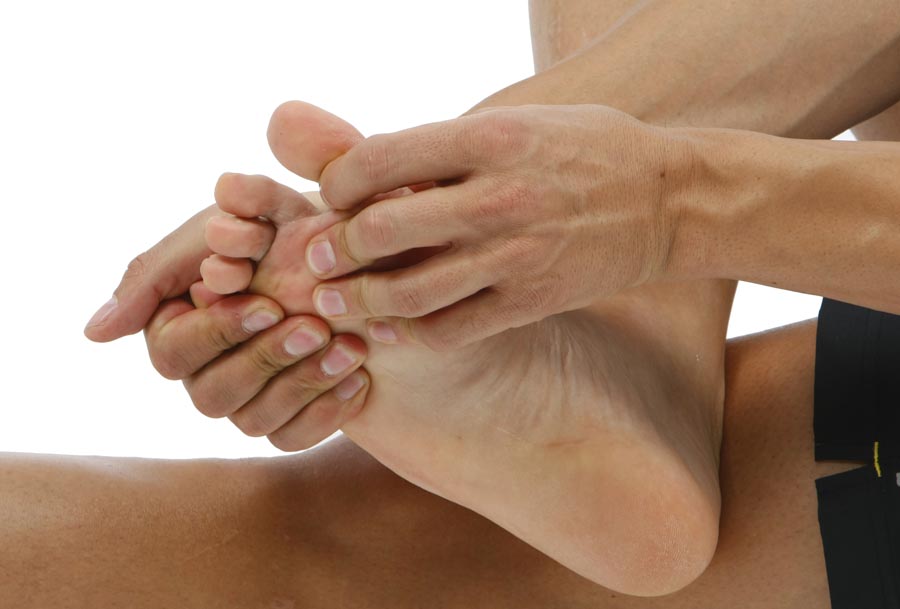 Dedos móviles para conseguir un pie hábil