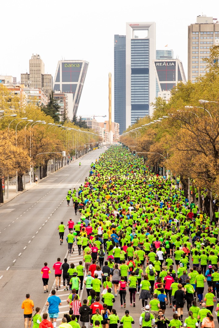 18.000 participantes en la Carrera Contra el cáncer de Madrid