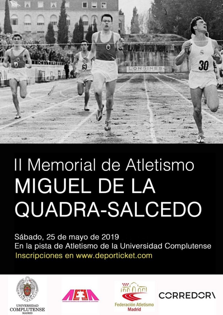 II Memorial de Atletismo Miguel de la Quadra-Salcedo