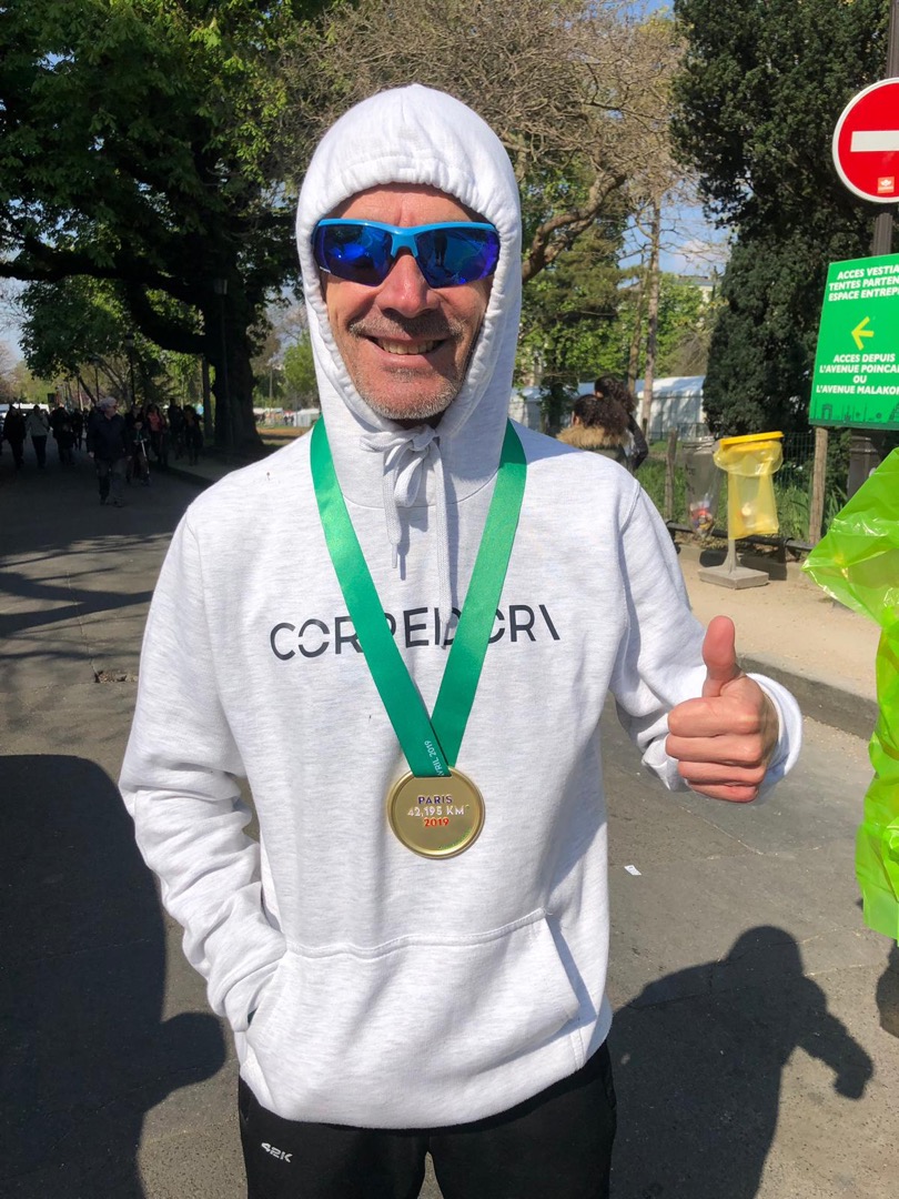 Martín Fiz, récord de España M55 en el Maratón en París