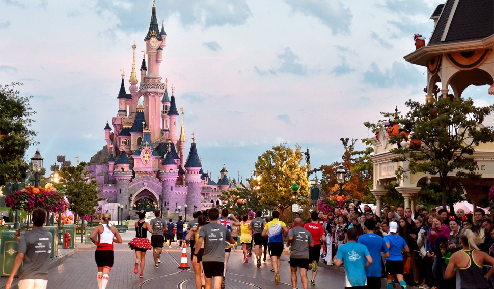 El Medio Maratón de Eurodisney