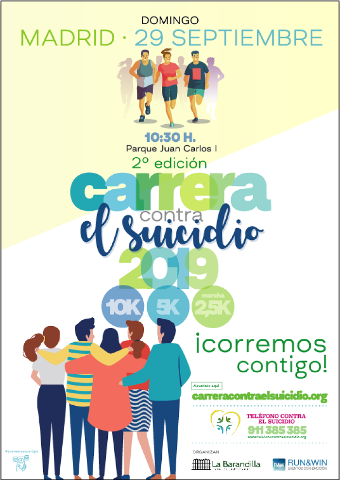 La carrera contra el suicidio
