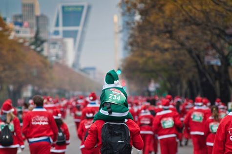 ¡La Carrera de Papa Noel se estrena en Barcelona!