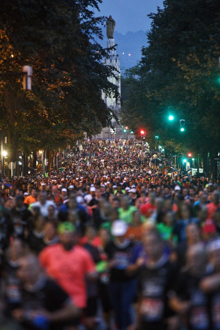 Lluvia de récords en el EDP Bilbao Night Marathon