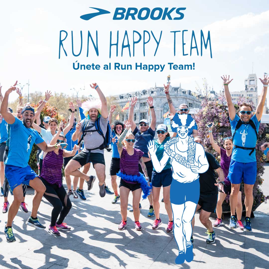 Puedes formar parte de Run Happy Team de Brooks