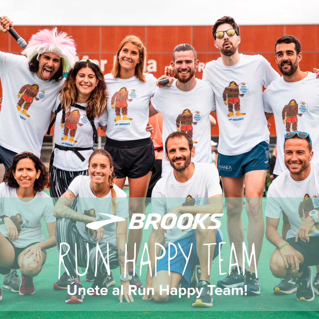 Puedes formar parte de Run Happy Team de Brooks