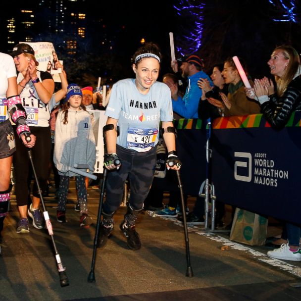 La historia de superación de la última en el Maratón de Nueva York