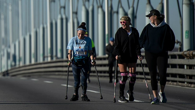 La historia de superación de la última en el Maratón de Nueva York