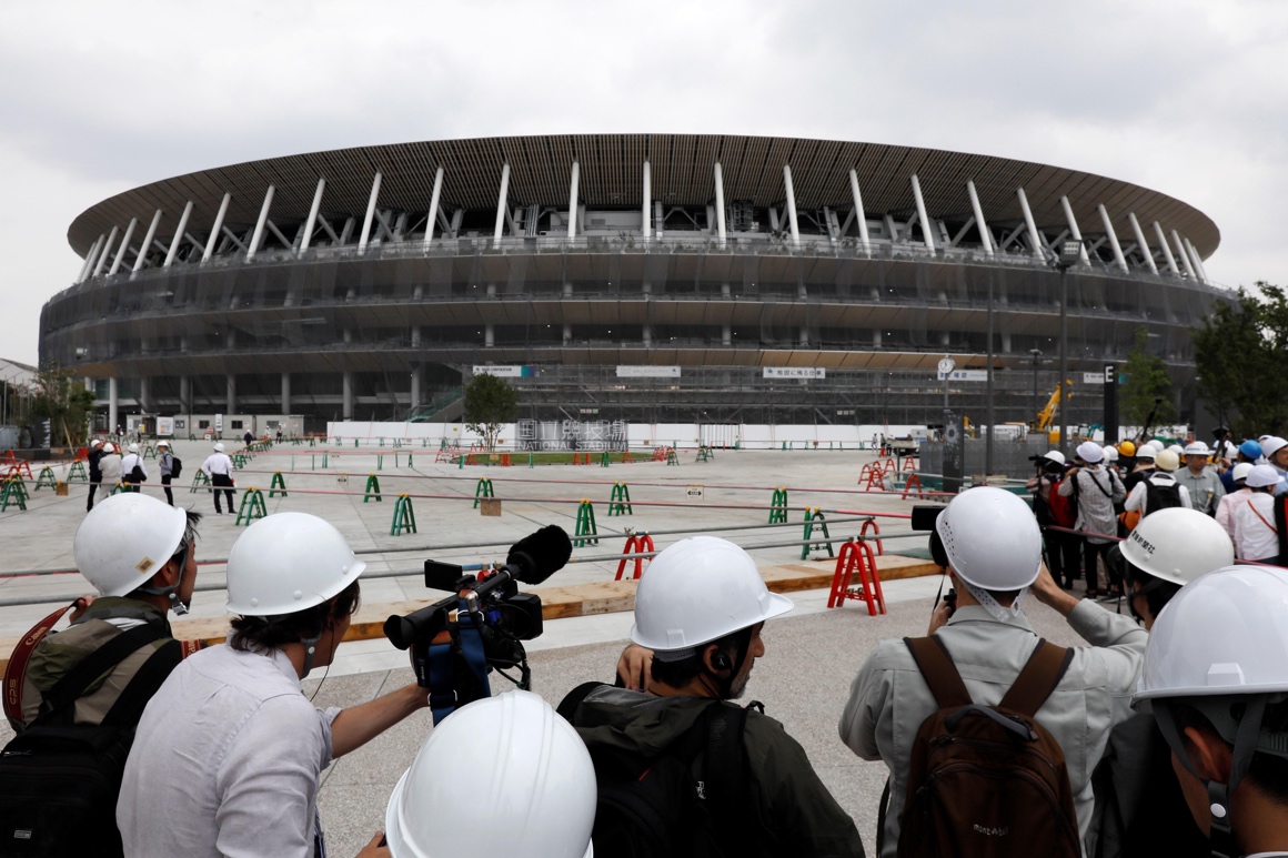 El Estadio Olímpico de Tokio 2020 ya está acabado