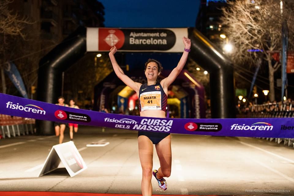 La carrera de Nochevieja en Barcelona