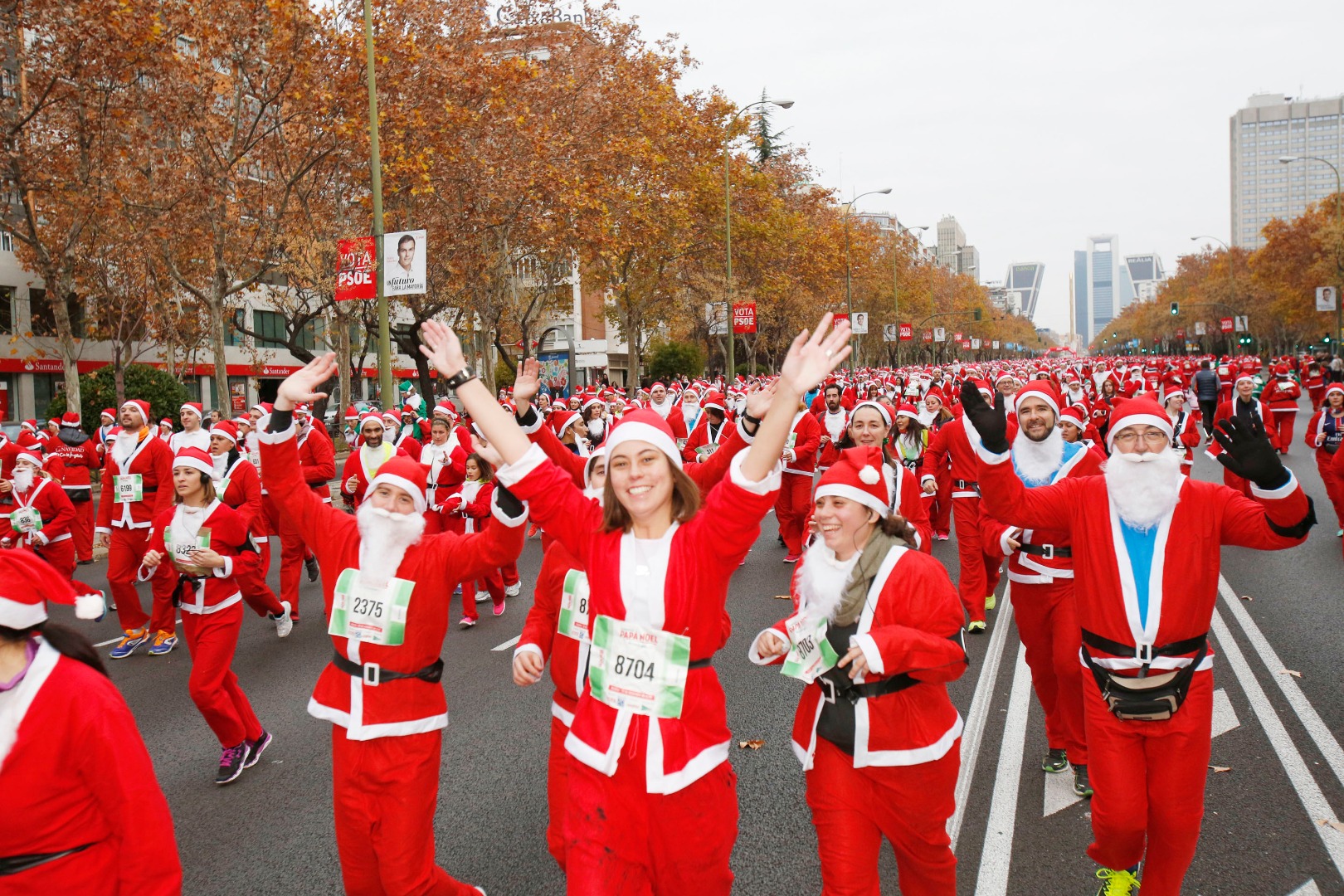 Últimos días para apuntarte a la Carrera Papa Noel a precio de oferta