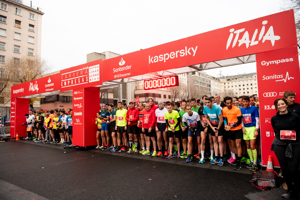 Las mejores fotos de la Carrera de las Empresas de Madrid
