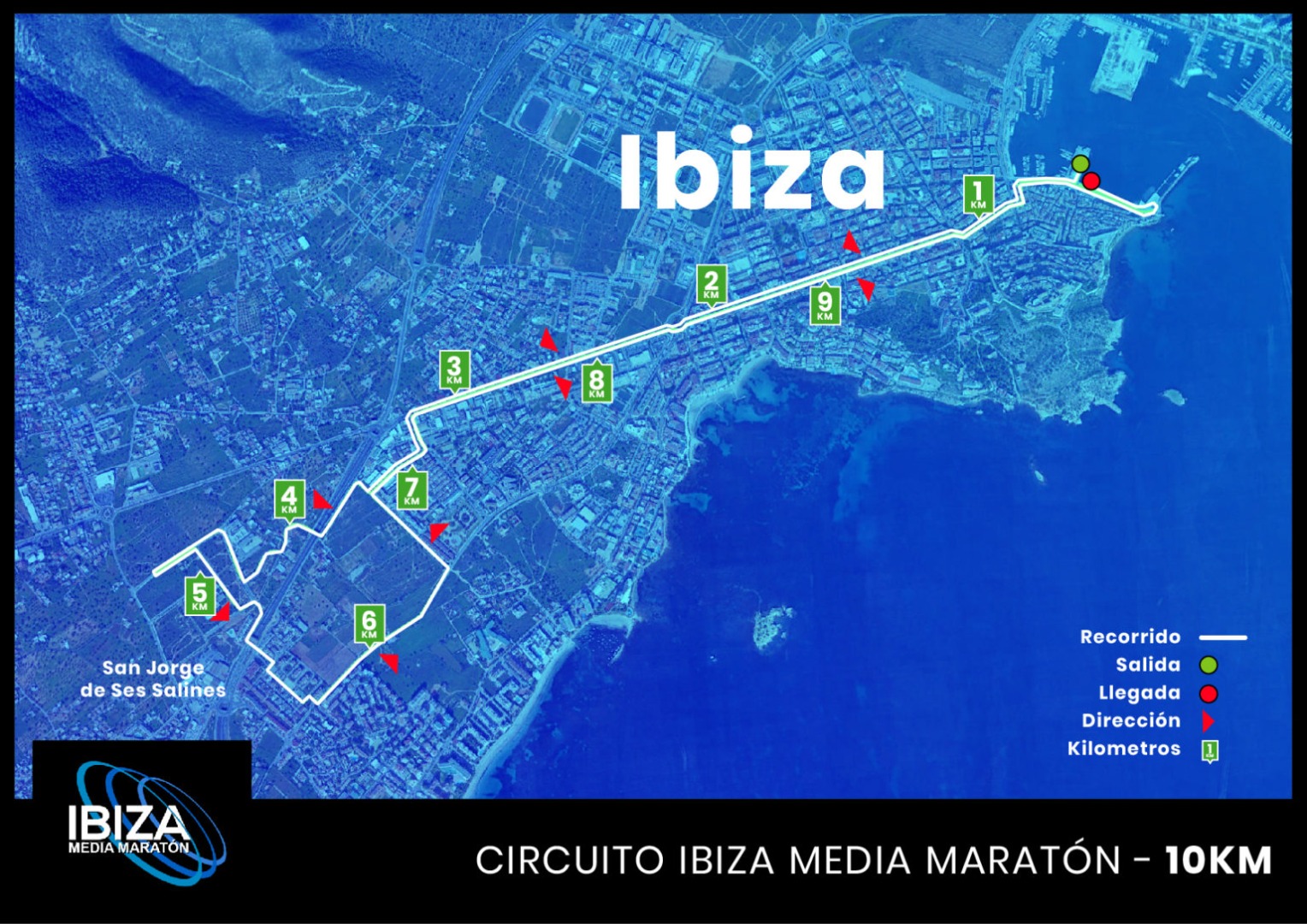 ¿Quién se resiste a un medio maratón en Ibiza?